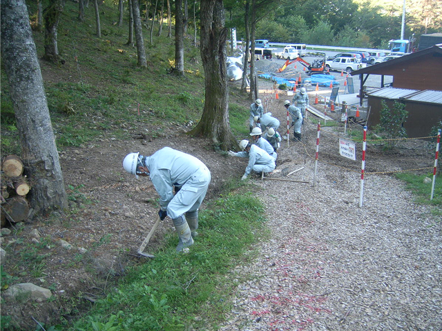 穂坂自然公園の整備