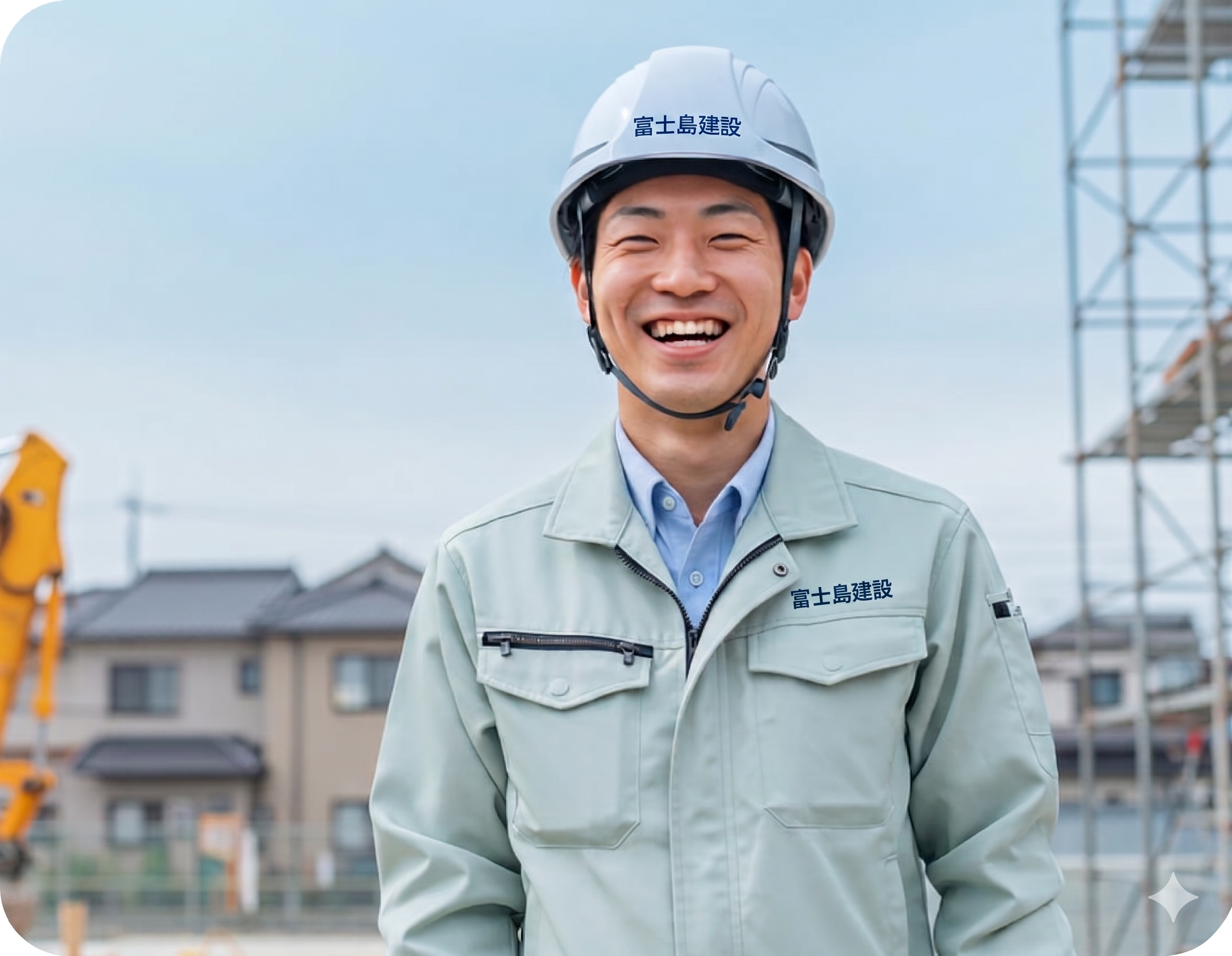 笑顔の社員