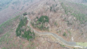 林道鳥居峠線 開設工事