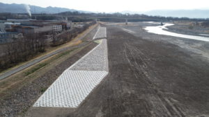 釜無川左岸下今井上護岸工事
