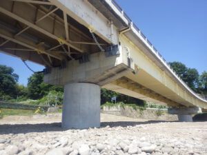 塩川橋耐震補強工事